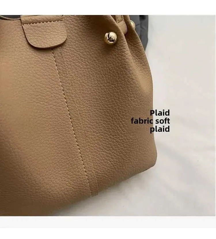 Bag Korean Versatile Bucket Spring And Summer Broadband Shoulder Messenger Bag Womens Handba241128_voghion.com