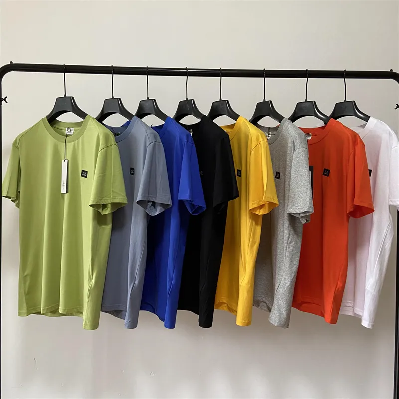 Topkwaliteit Europa Designer Heren T-shirts Dames T-shirts Borduurwerk Katoen Korte Mouw Jonge Studenten Eenvoudige Losse Tops_voghion.com