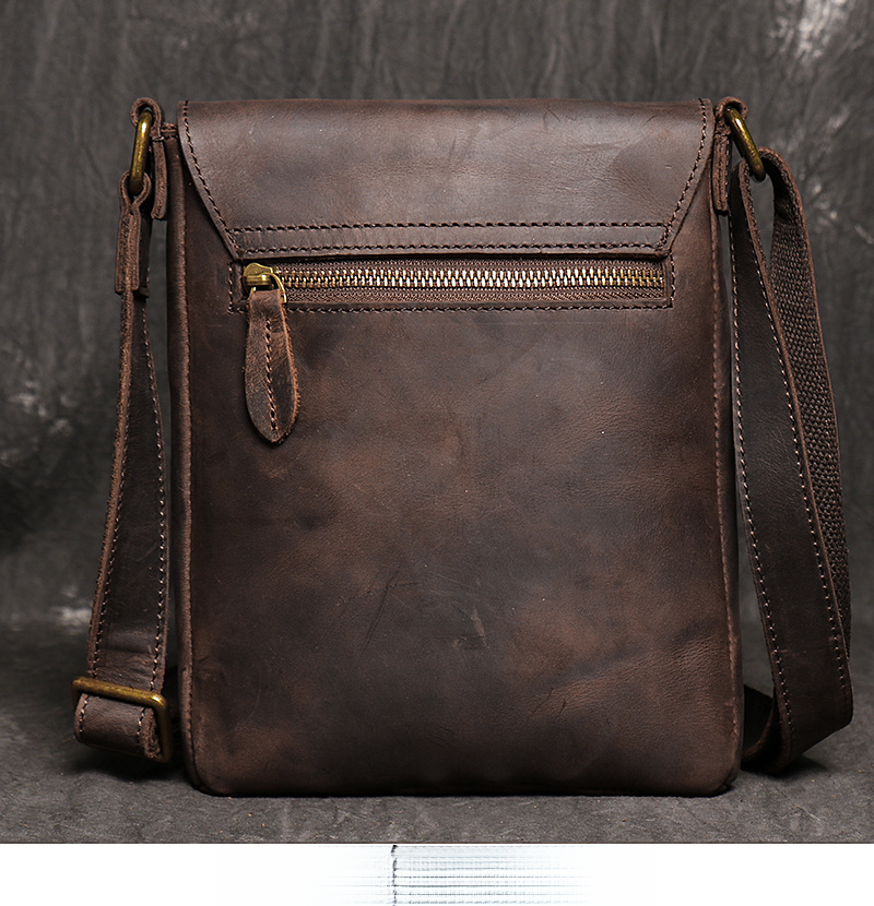 Umhängetasche Leder für Herren, neues vertikales Retro-Design verrücktem Pferdeleder, einfache Umhängetasche,_voghion.com