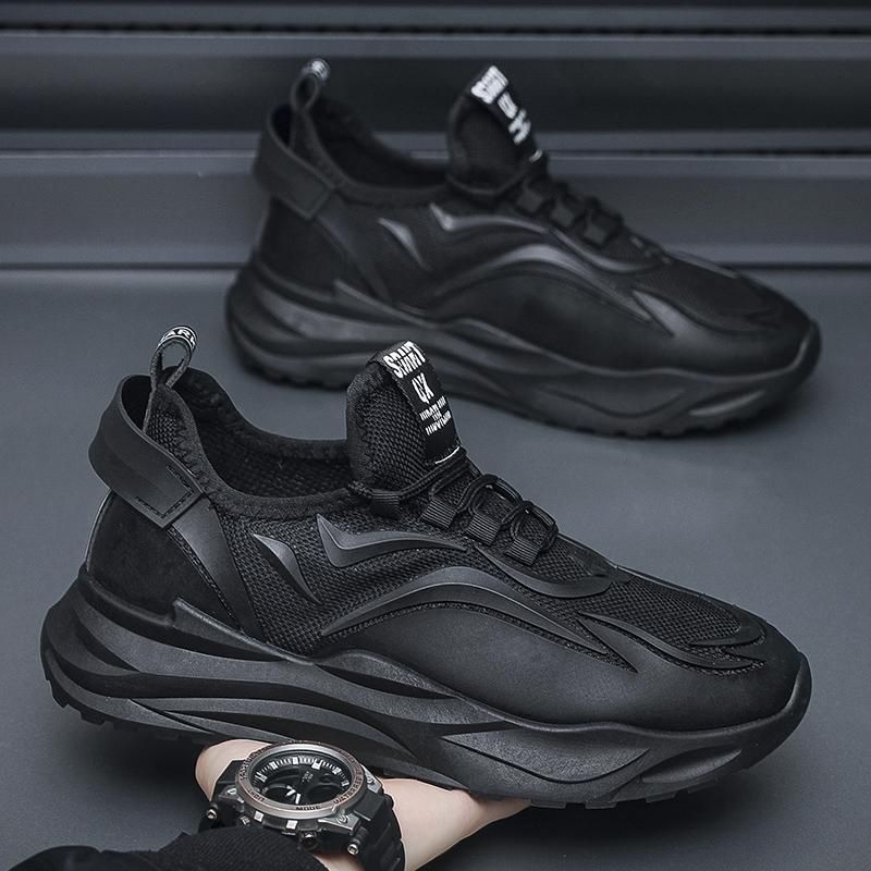 Trendy Men Sports Running Fashion Outdoor Summer Men's Mesh Breathable Sneakers Casual Comfortable Shoes_voghion.com