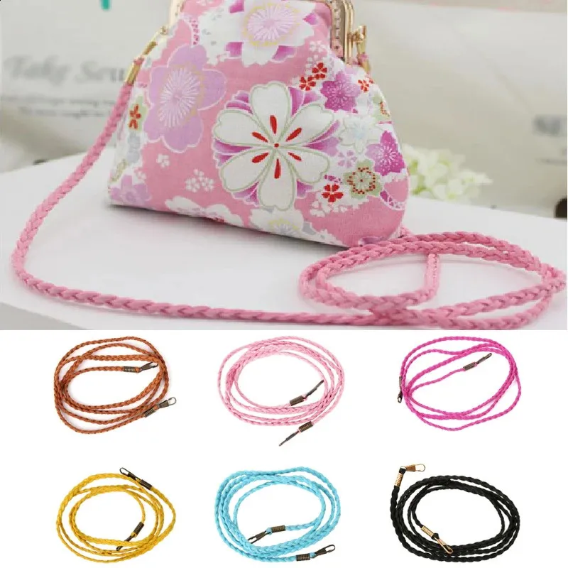 Fashion Thin Strap Solid Color Chain Woven Bags Replacement Purse Handle Belt Handbag Shoulder Bag Accessories 240729_voghion.com