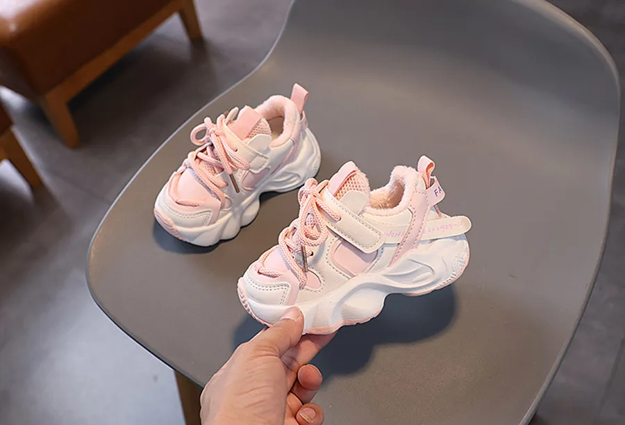 Girls Child Sport 2024 Toddler School Running Sneakers Fashion Non-slip Kids Boys Cutefeet Basketball Shoes Sizes 21-30_voghion.com