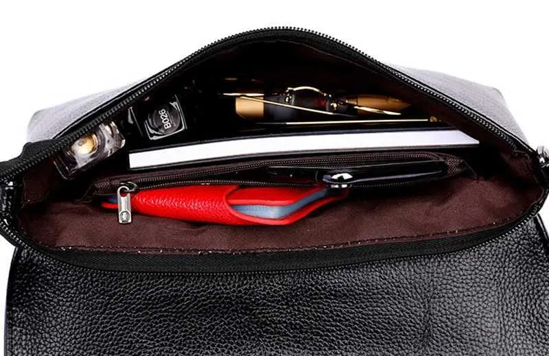 Neue Mode Frauen Schulter Weiche PU Leder Handtasche Umhängetasche Messenger Taschen Geldbörse ClutchC241103_voghion.com