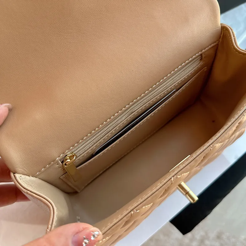 Designer-Handtasche Crossbody Handtaschen Leder Schulter Gold Griff Handtaschen Mode Frauen Geldbörsen Designer Damen Brieftaschen_voghion.com