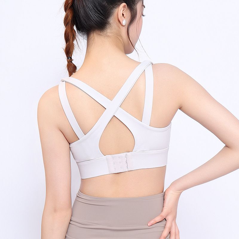 Running, Sports, Yoga, Underwear For Women's Fiess, Strength, Breathable, Aggregated, Shockproof, Stable, Chest_voghion.com