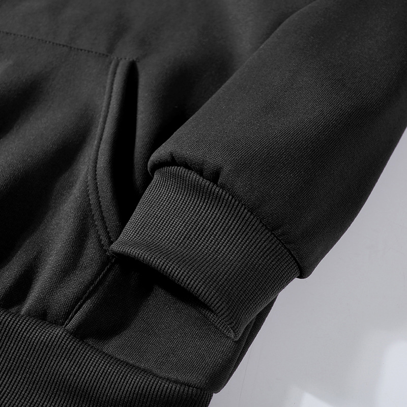 Men's & Women's Solid Color Hoodie Sweatshirt & Jogger Pants Set - Cozy Fleece Pullover With Ribbed Hem, Streetwear Casual Outfit, Unisex Loungewear_voghion.com