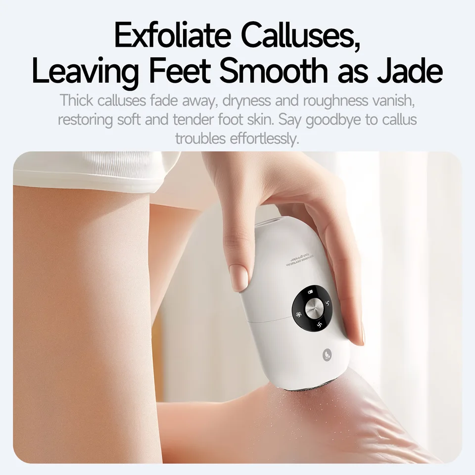 Electric Foot Callus Remover Waterproof Rechargeable Foot File_voghion.com