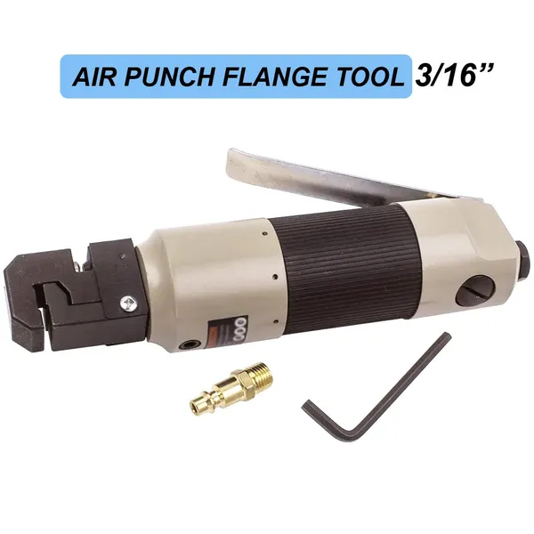 Utensile pneumatico per punzonatura e flangiatura, pinza per fori da 5 mm per rivettatura di precisione_voghion.com