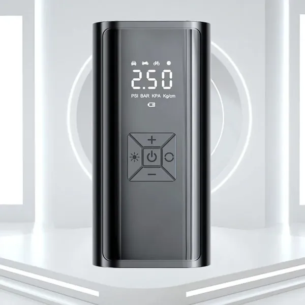 Compresseur d'air portable numérique pour voiture et vélo_voghion.com