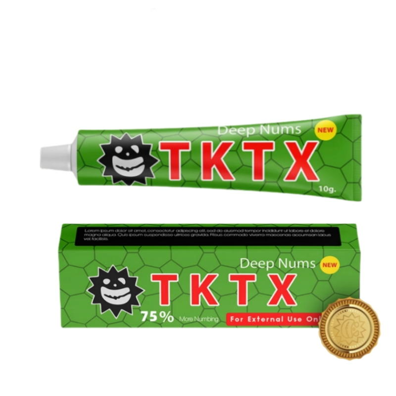 5 STKS 75% TK Tattoo Cream TK Actuele Tattoo Crème Semi-permanente Tattoo Geborduurde Wenkbrauw/Piercing/waxen Make-up Crème TK Actuele Tattoo Crème_voghion.com