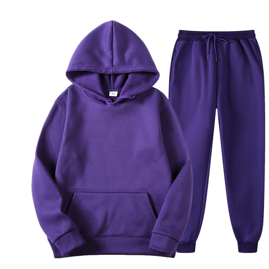 Sportieve herentrui en joggingset – ademende lounge- en sportschooloutfit (15 kleuren, S-3XL)_voghion.com