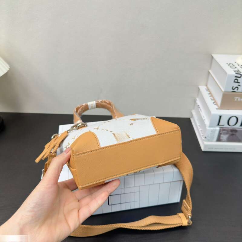 Borsa a tracolla Corea, borsa tote mini per il tempo libero, borsa tote alla moda per donna, borsa tote stampata_voghion.com