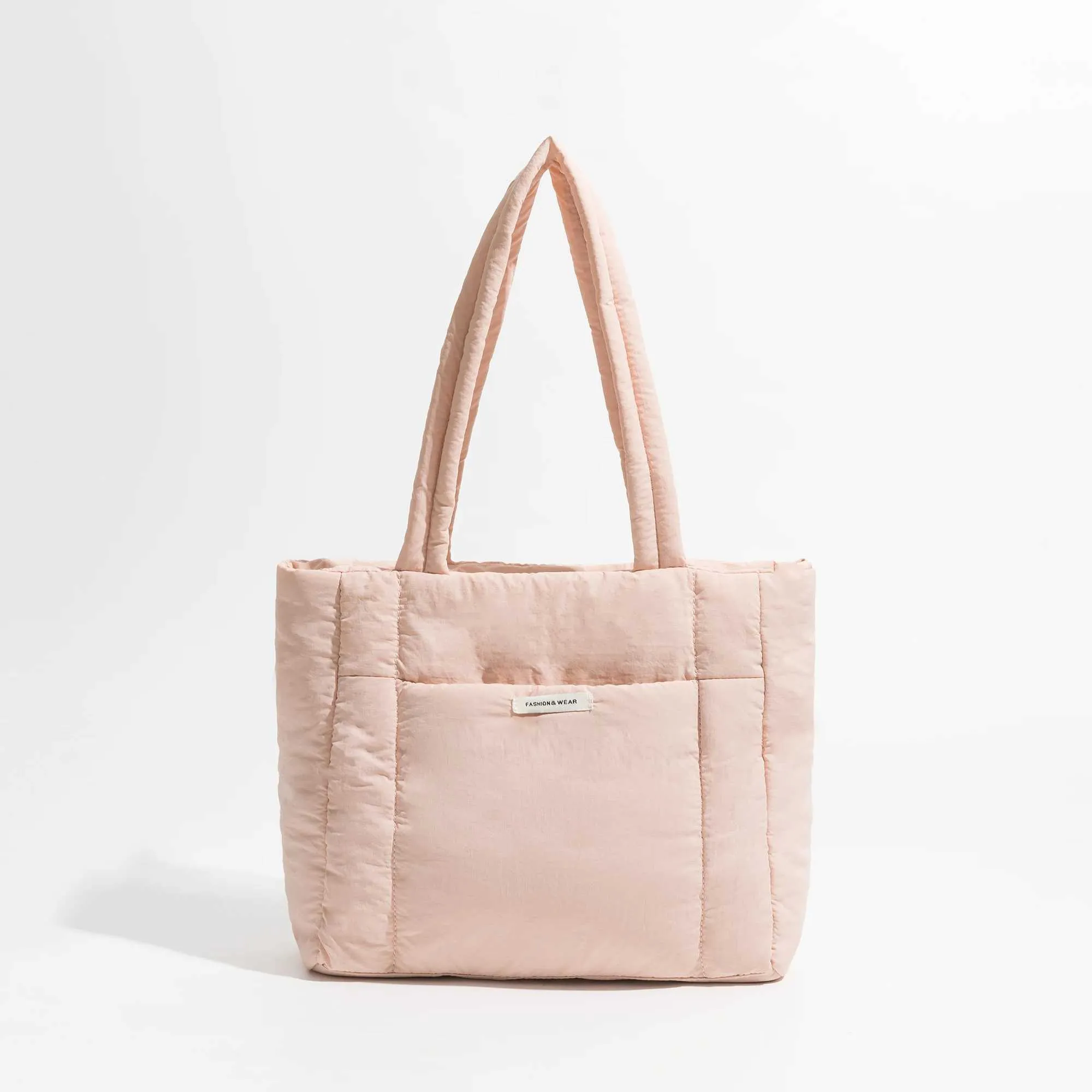 Borsa a spalla puffer trapuntata donna, borsa a mano morbida_voghion.com