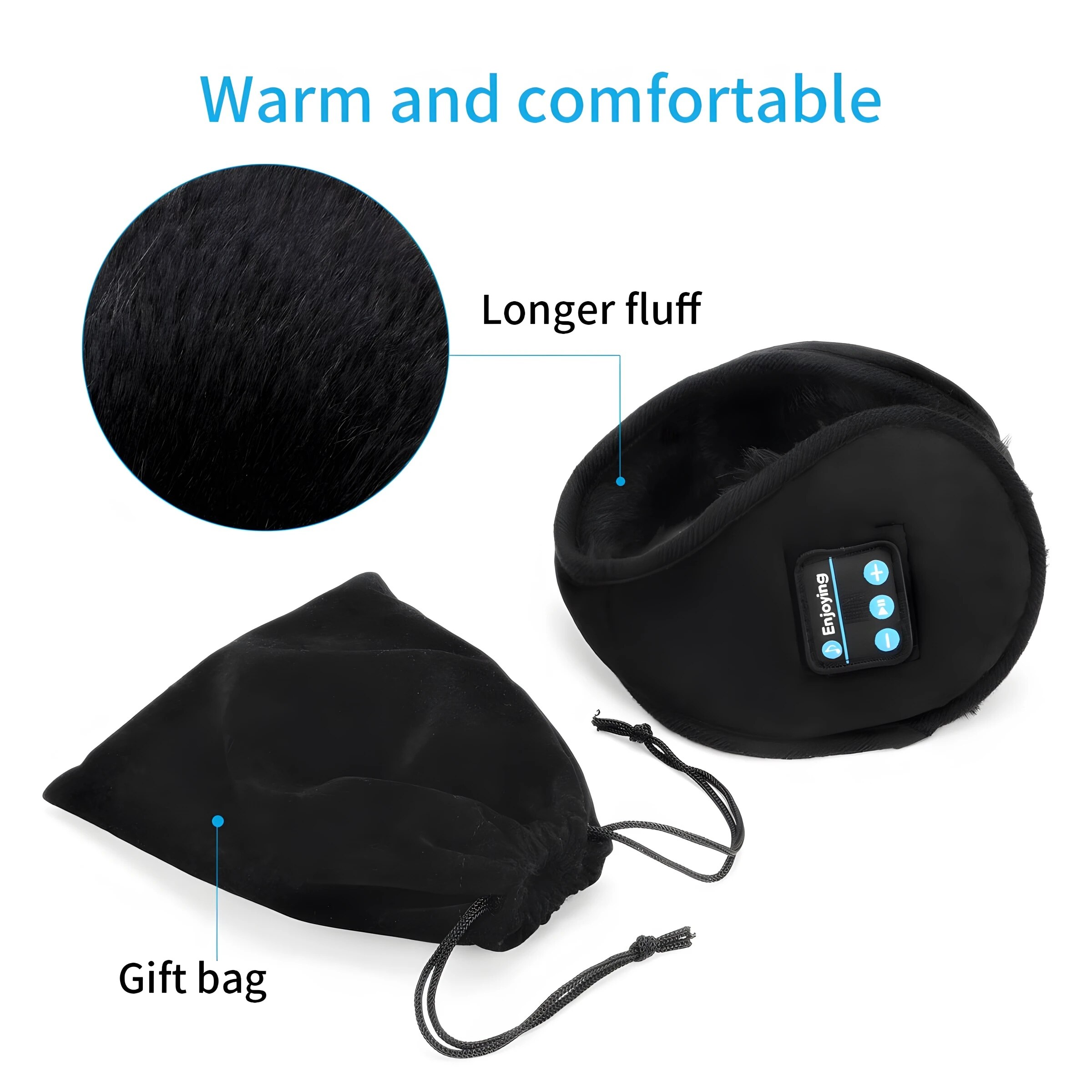 Ασύρματα ακουστικά Bluetooth Ακουστικά χειμερινά casual καπέλα Αθλητικά ζεστά ρούχα ιππασίας_voghion.com