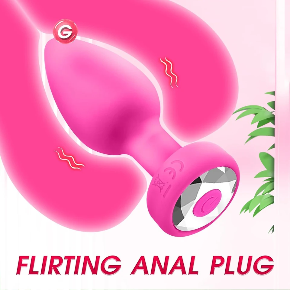 Appgesteuerter Vibrations-analdilatator Mit Fernbedienung_voghion.com