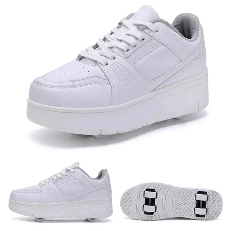 Mode Rullskridskor Skor Barn Barn Fritidssport Leksak Presentspel Pojkar 4 Hjul Sneakers Flickor Stövlar Ultra Light_voghion.com