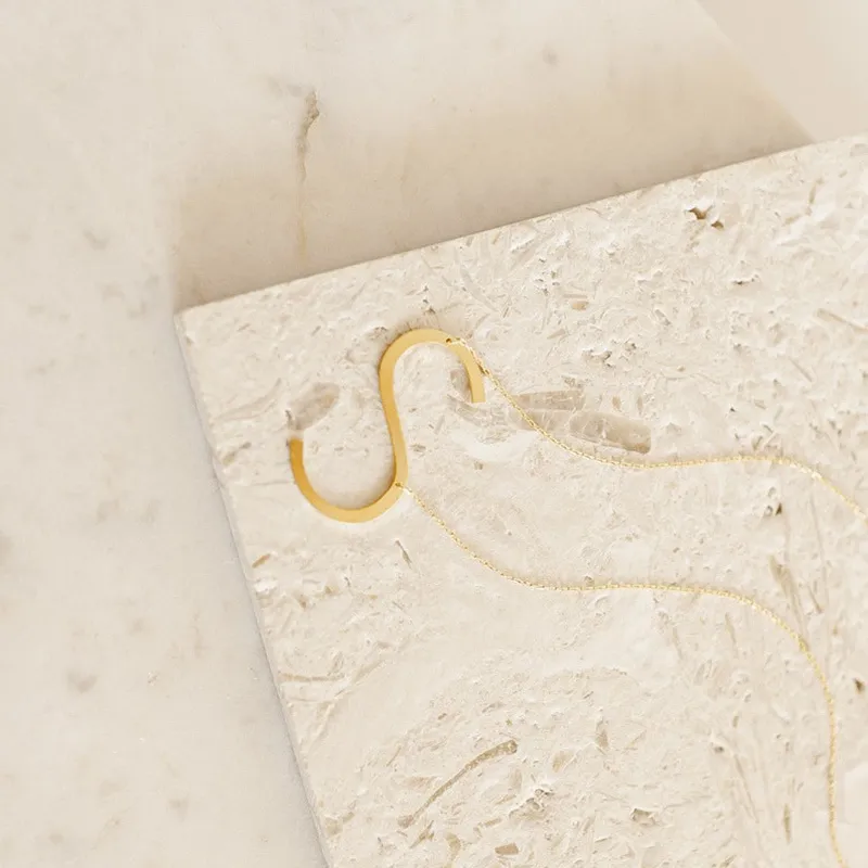 Colliers pendentifs mode collier lettre initiale grand latéral femmes chaîne à maillons pour bijoux cadeau pendentif Sidn22_voghion.com