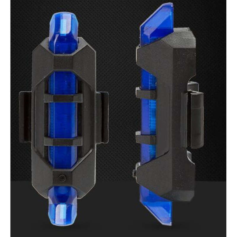 Velosipēda USB uzlādes elektriskais nakts kalnu velosipēds, āra riteņbraukšanas aprīkojums, aizmugurējie aizmugurējie lukturi, brīdinājuma gaismas_voghion.com