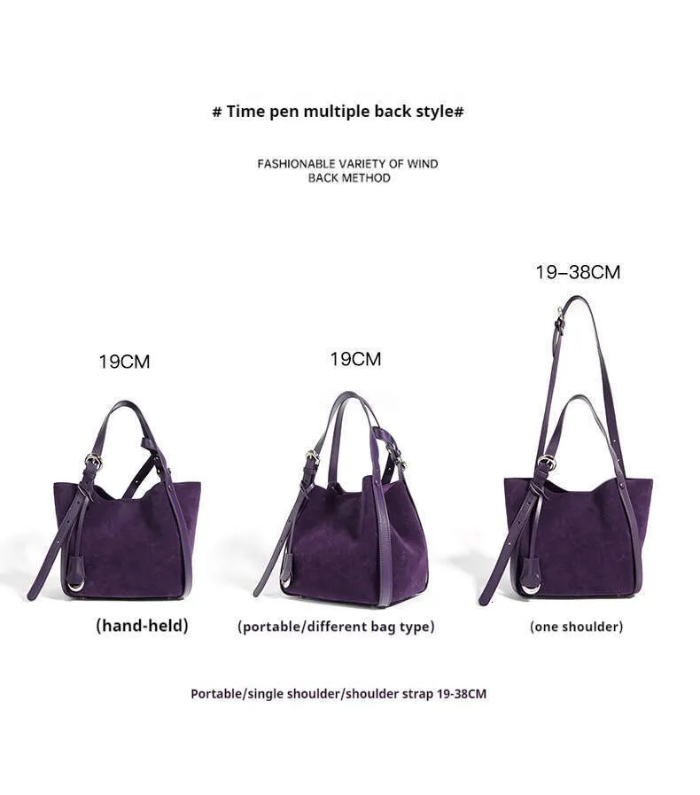Retro tote bag met grote capaciteit schoudertas voor dames_voghion.com