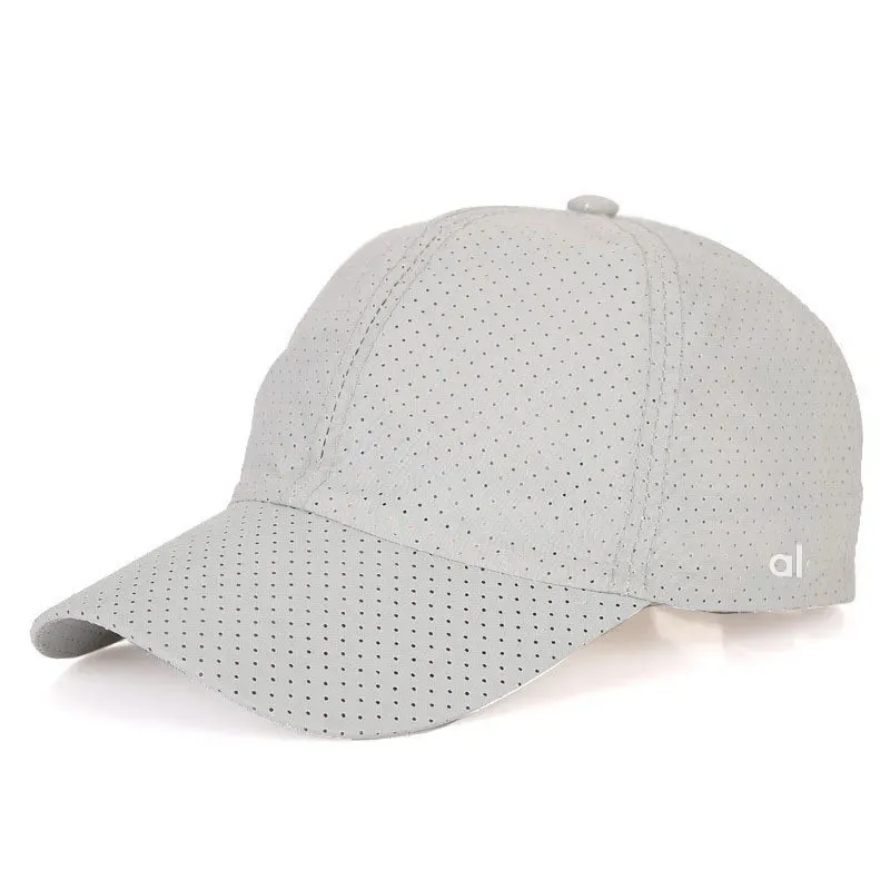 Versatile Baseball Cap Solid Color Letter Embroidered Yoga Designer Hat Spring/Summer Breathable Sunshade Trucker Hats_voghion.com