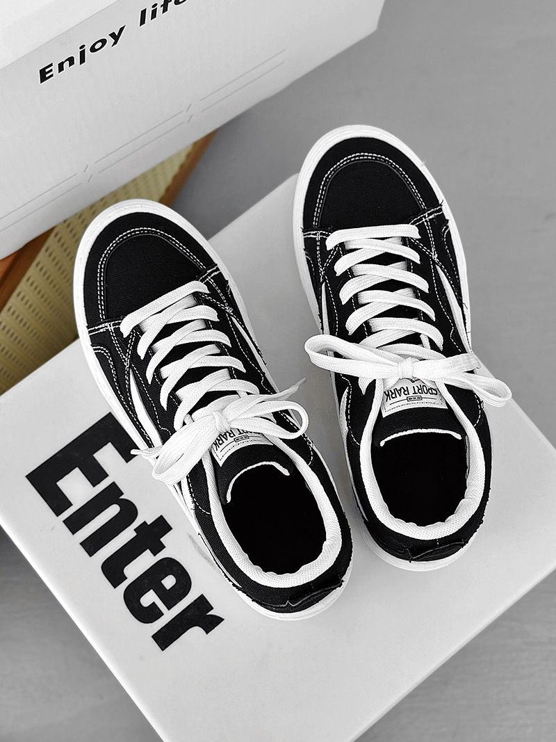 Neue Student Casual Canvas Herrenmode Board Schuhe_voghion.com