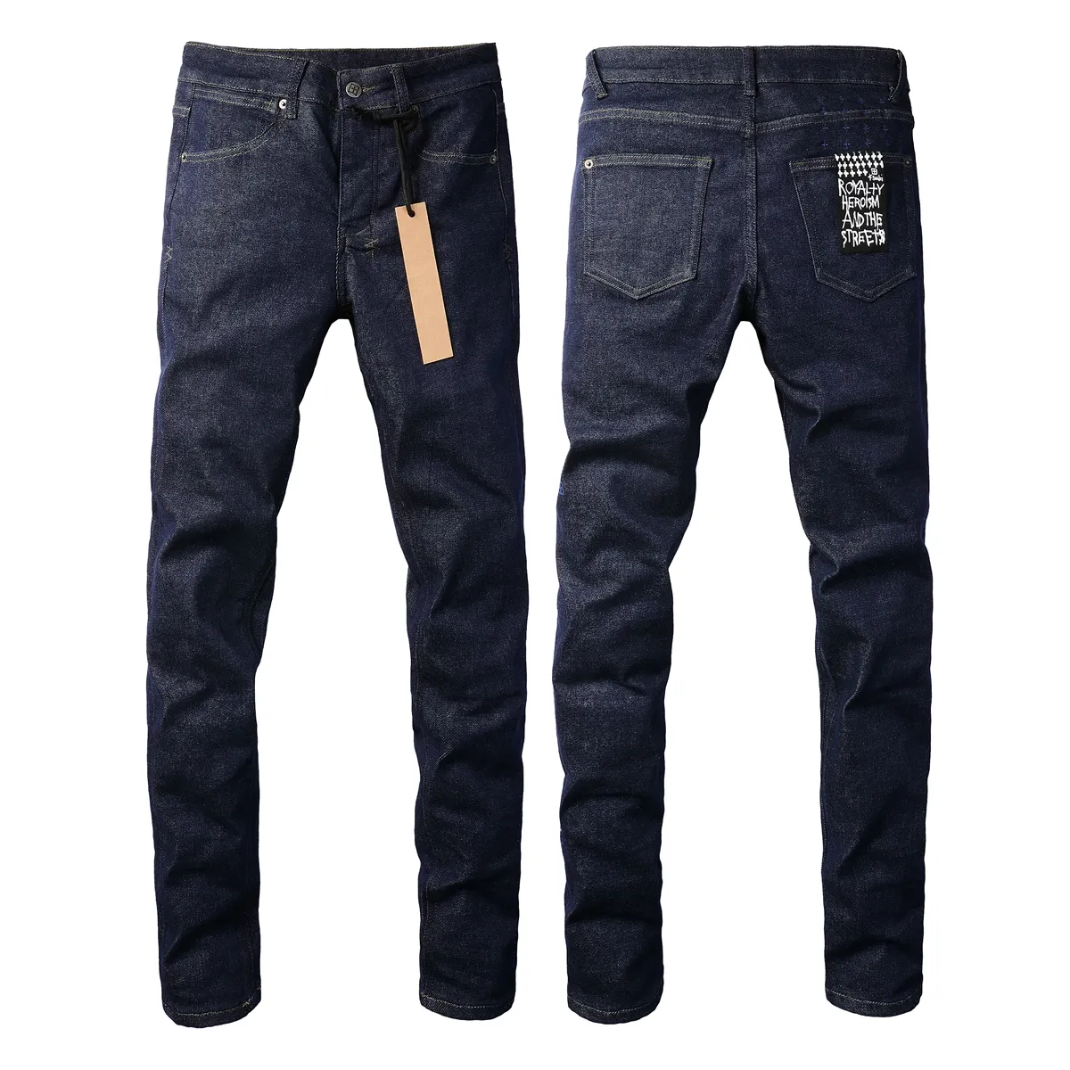 Jeans de créateur pour hommes Marque Slim Fit Trou déchiré Pantalon de motard Pantalon skinny Designer Stack Hommes Femmes Tendance ubi_voghion.com