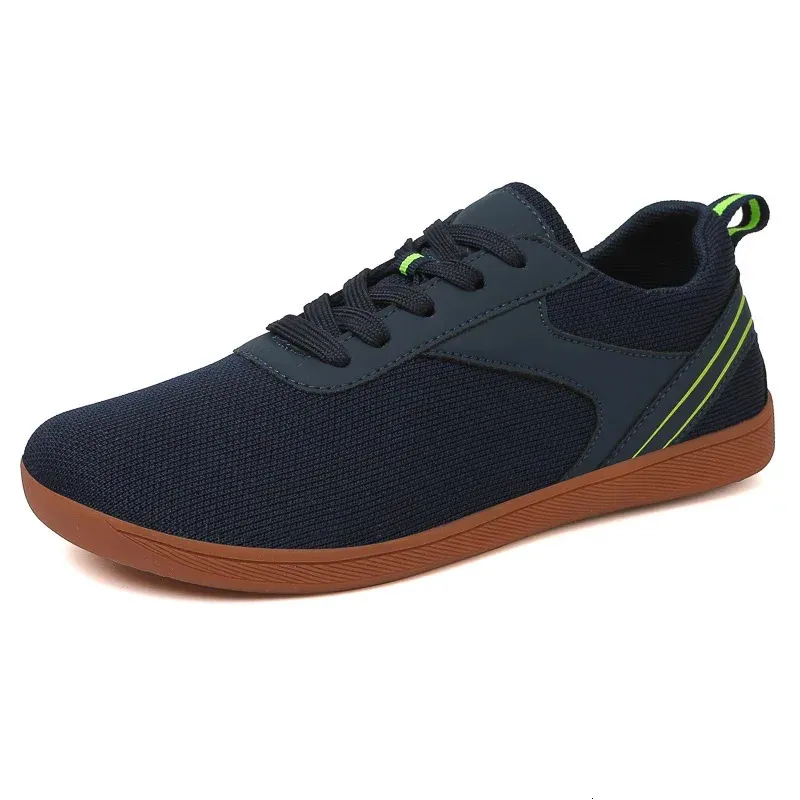 Barefoot Sneakers Men Comfortable Wide Toe Casual Walking Trainers_voghion.com