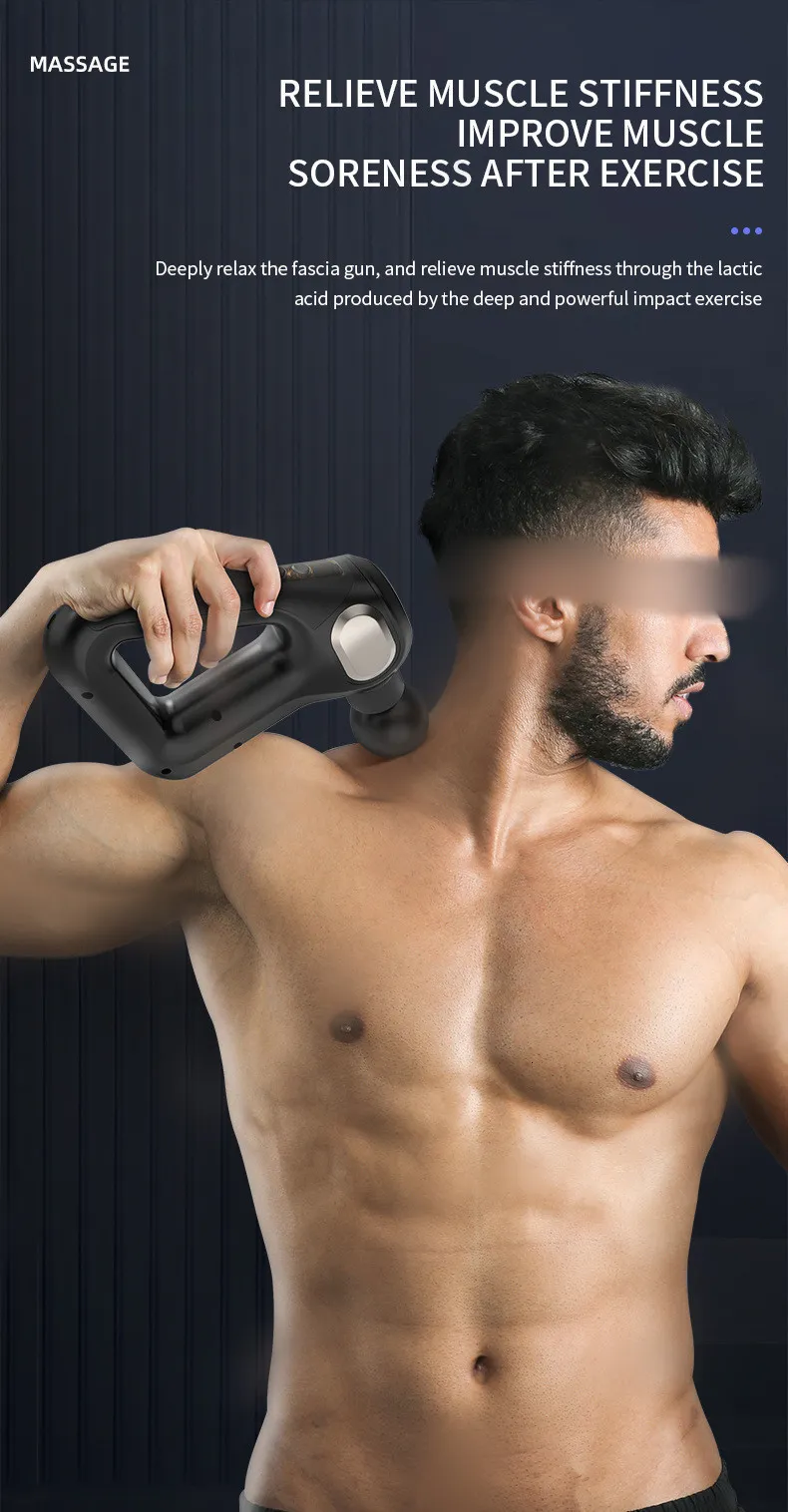 Triangular Massager - Body Relaxation Gun_voghion.com