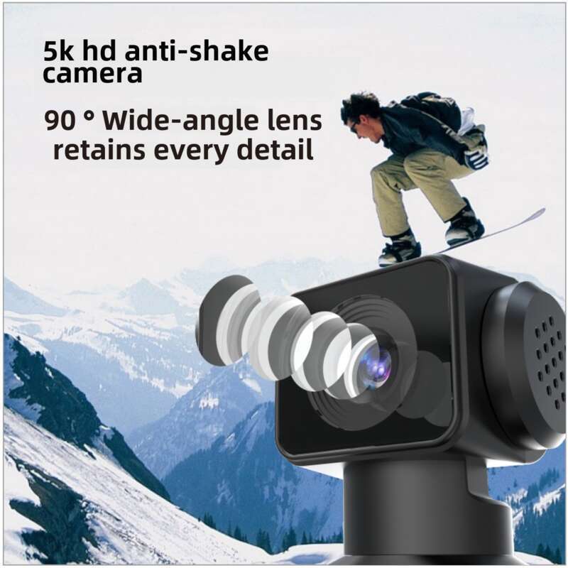 Ny 4K Sport Pocket med 270 graders roterende linse og kreativt kompakt bærbart motorcykelkamera_voghion.com
