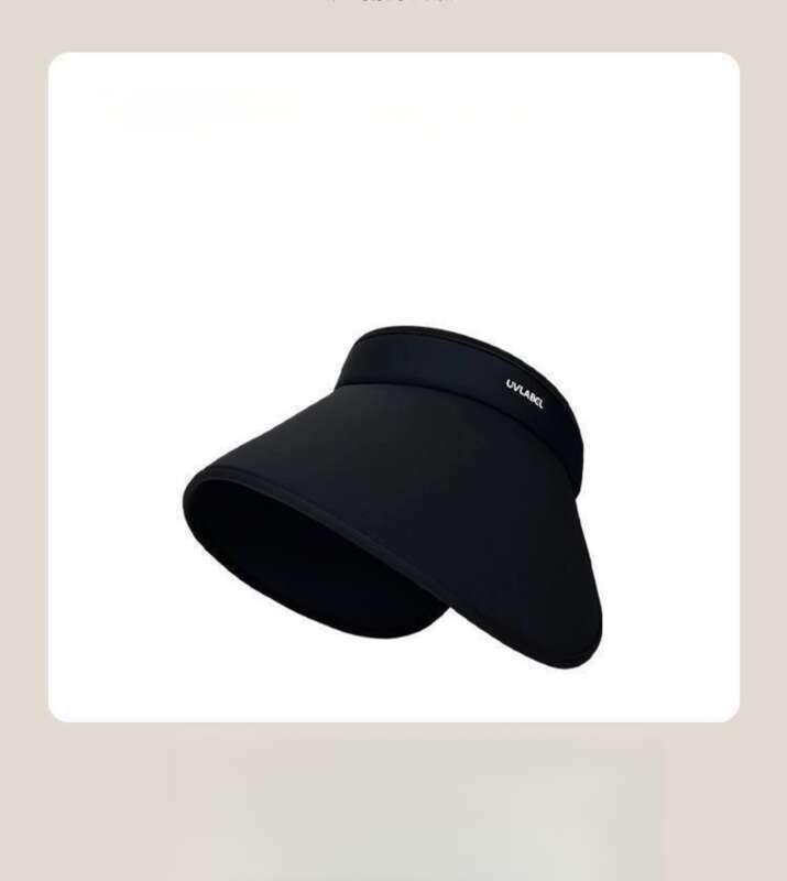 Zložljiv sončni klobuk z velikim robom in votlim sončnim zaščitnim faktorjem za ženske, poletni zunanji UV-zaščitni klobuk_voghion.com