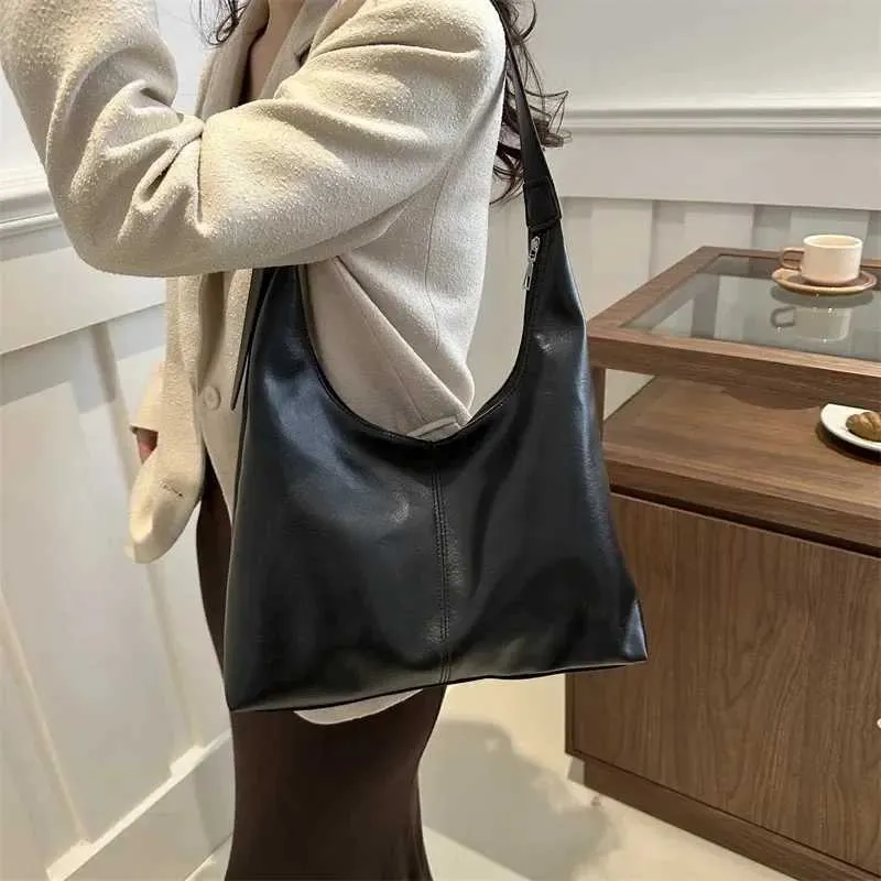 Women's Shoulder Bag And Handbag Pu Leather Casual Simple Style_voghion.com