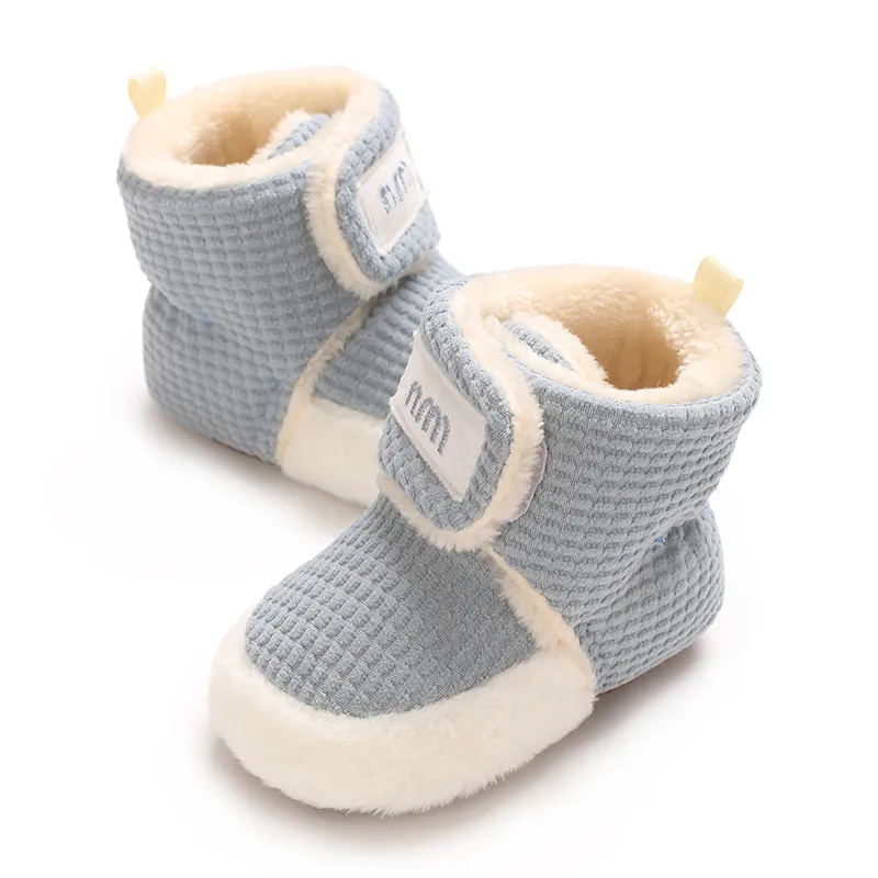 Botas de inverno de lã quente para bebês recém-nascidos, sapatos para crianças pequenas, botas Cutefeet para meninas e meninos de 0 a 18 meses_voghion.com