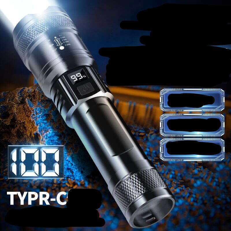 139000 People Repurchase The Brand: Pathfinder Bee Flashlight With Strong Light And Long-range Shooting, Rechargeable_voghion.com