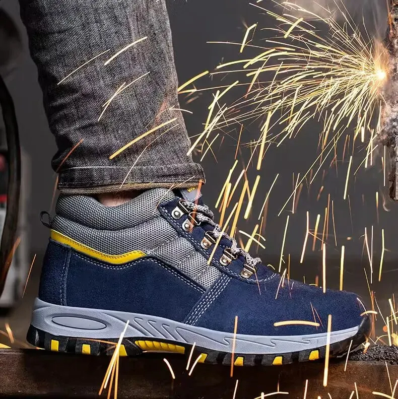 Four Season Mens Work Safety Boots With Leather And Steel Toe Protection High-speed Rail For Men 250226_voghion.com