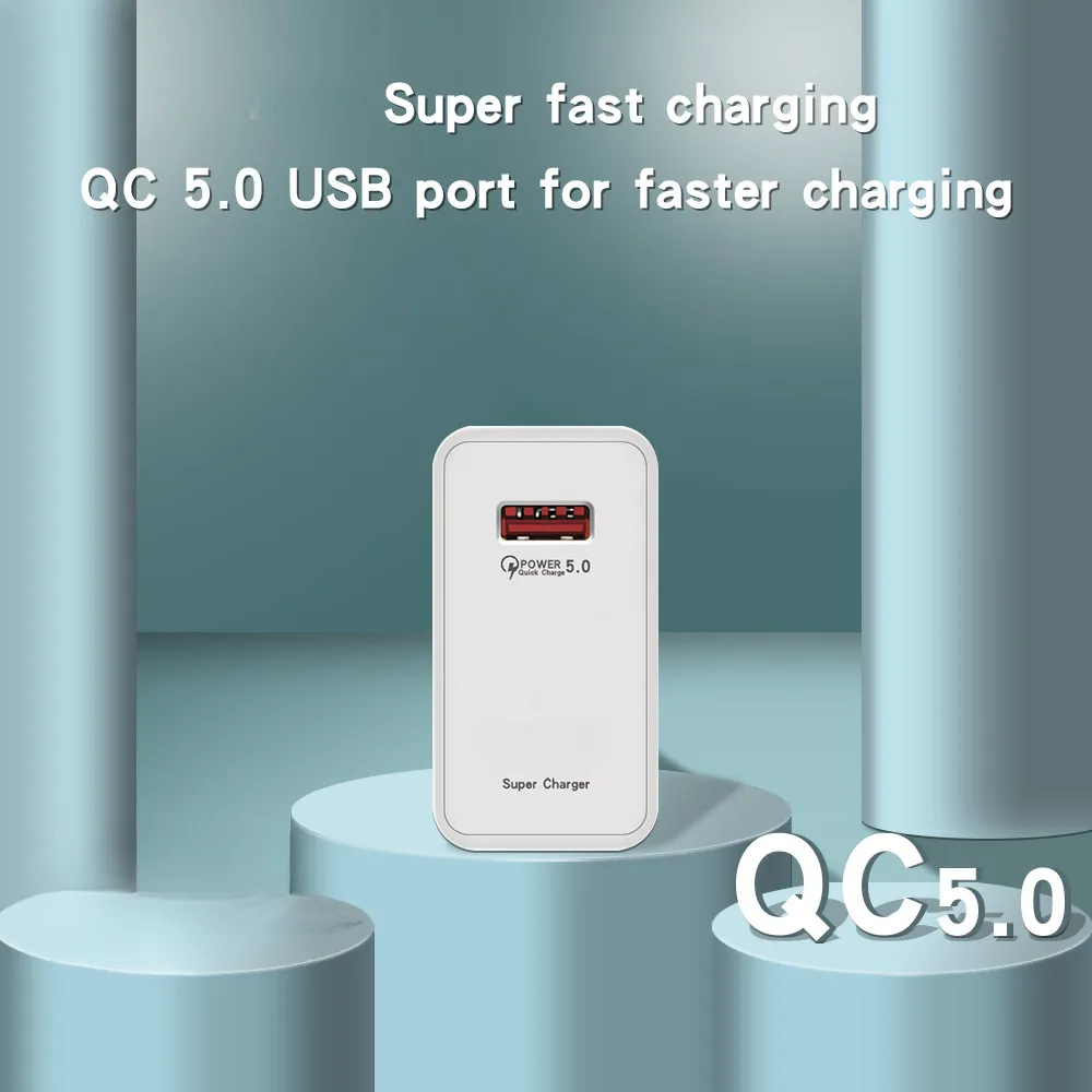 Ladegerät Schnellladung QC3.0 USB Typ C Kabel Handy-Ladegeräte für Huawei Samsung Xiaomi Poco Quick Charge_voghion.com