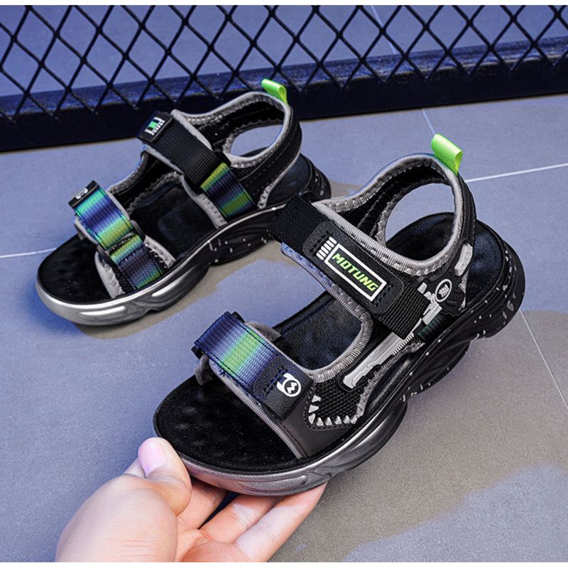 Boys sandals Summer new fashion handsome trend soft soled beach cool shoes for boys_voghion.com