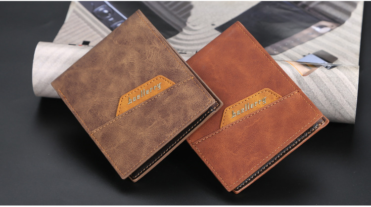 baellerry portafoglio uomo corto coreano aperto multi-carta portamonete giovane orizzontale piccolo portafoglio_voghion.com