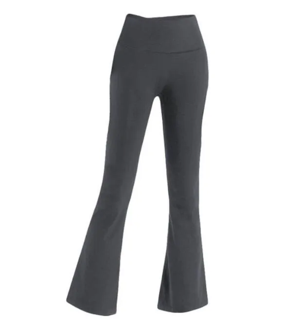 Nadrág Női Alkalmi Sport Kiszélesedő Groove Leggings Magas derekú Rugalmas Jóga Igazítás Ruhák Széles Lábas Futótánc Edzés_voghion.com