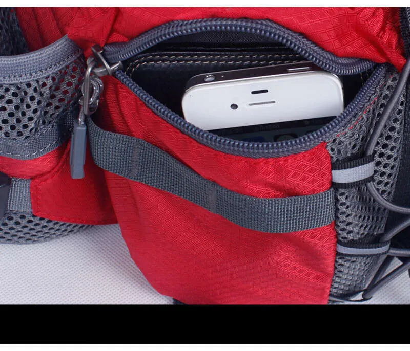 Jamhoo kültéri sport deréktáska vízi kerékpáros hátizsák túra hegyi palack vízálló nylon kemping Mochila túrázás_voghion.com