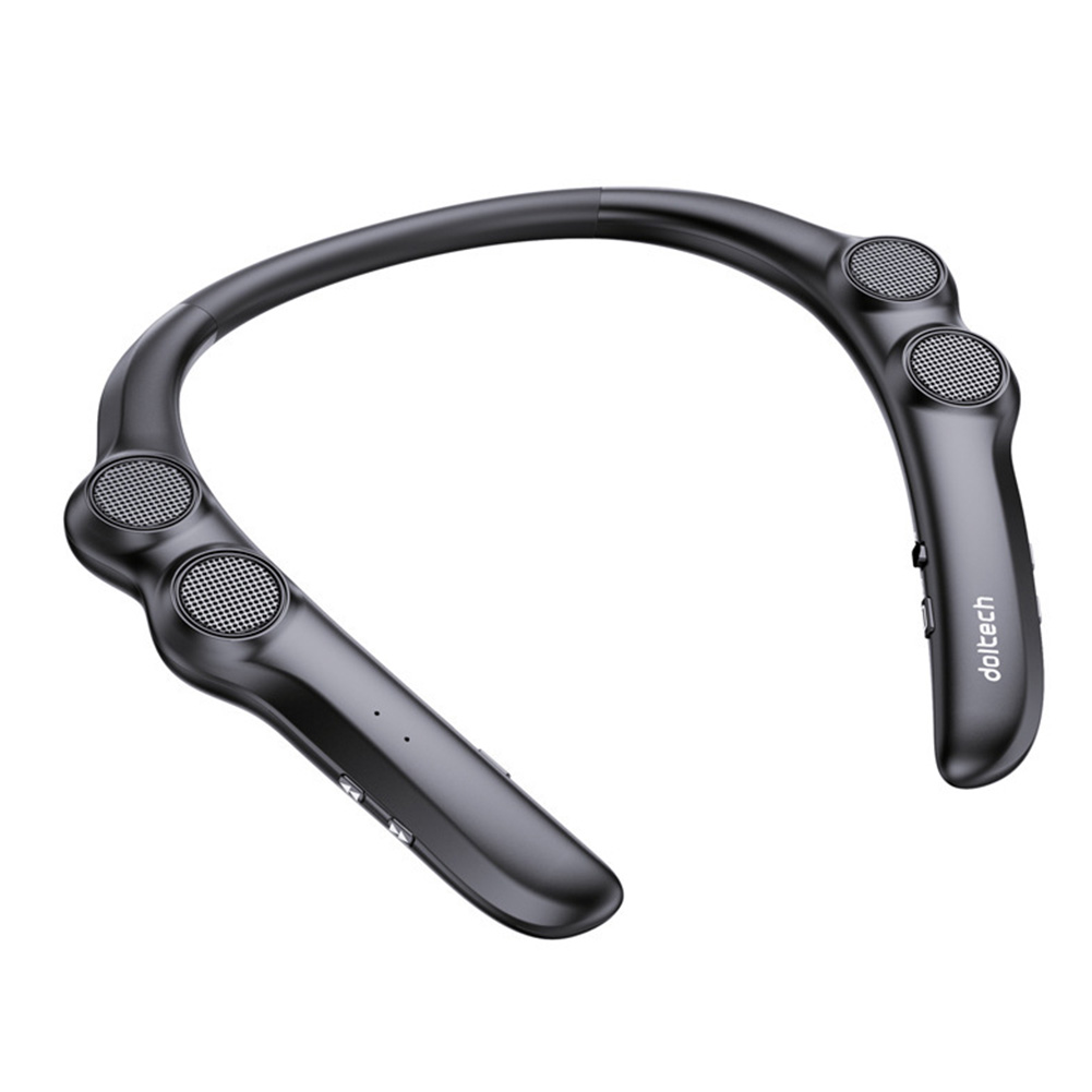 Wearable Bluetooth-compatible Speaker Hanging Neck Wireless Sound Box 4 Speakers Waterproof Sports Game Soundbar_voghion.com