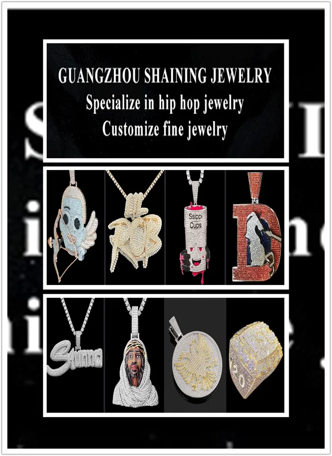 Anhänger Halsketten Iced Out Pass Diamant Tester Sterling Silber Halskette Vvs Moissanite Cuban Link Kette_voghion.com