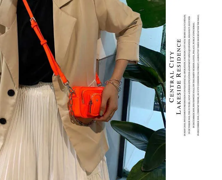 Borsa a tracolla nera elegante donna pochette designer pelle pu catena_voghion.com