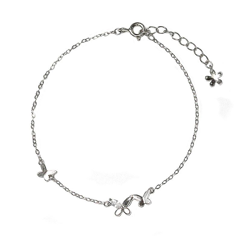 S Pure Sier Super Fairy Butterfly Bracelet For Women,new Item, Light Style, Niche Design, High-end Feeg, Best Friend_voghion.com