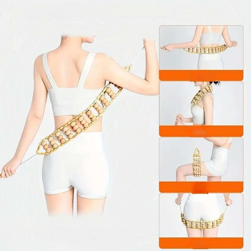 Ein Muss für Fitnessbegeisterte! Home Zipper Health Holzmassagegerät, perfekter Partner für Sport-Outdoor-Set_voghion.com