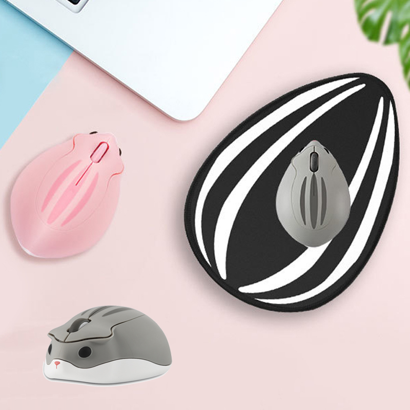 Mouse Bluetooth 2.4G simpatico cartone animato criceto mause 3D ergonomico ottico creativo regalo per bambini ufficio casa computer mouse per PC laptop_voghion.com