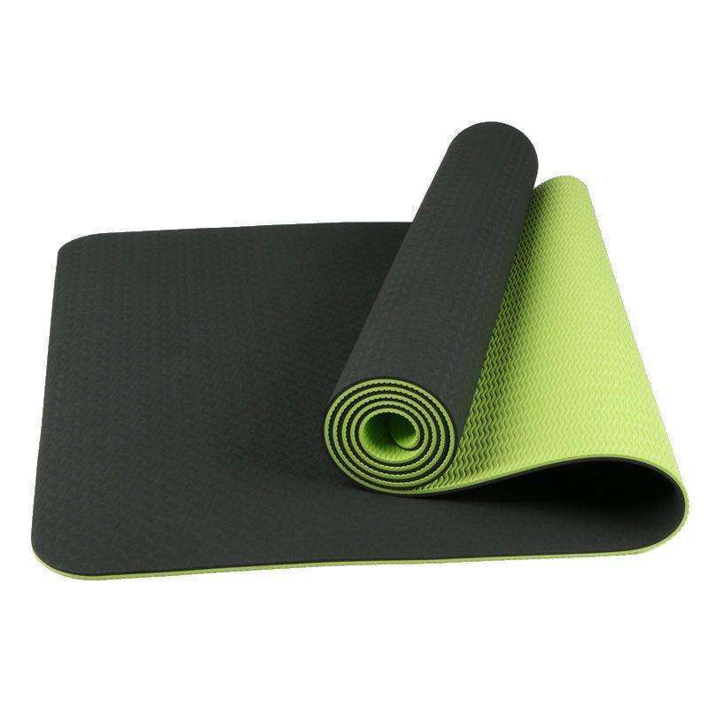 [Minor Defect] TPE Double-sided Anti Slip Odorless Thin 6mm Yoga Beginner Fitness Dance Mat_voghion.com