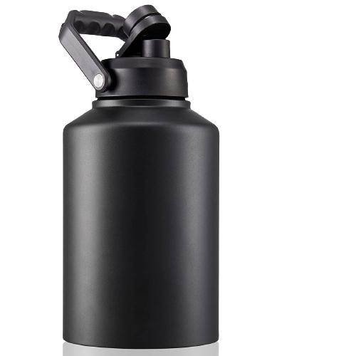 Bottiglia d'acqua isolata da 128 once, brocca d'acqua sottovuoto in acciaio inossidabile a doppia parete, tazza termica a prova di perdite per campeggio all'aperto, viaggio in famiglia_voghion.com