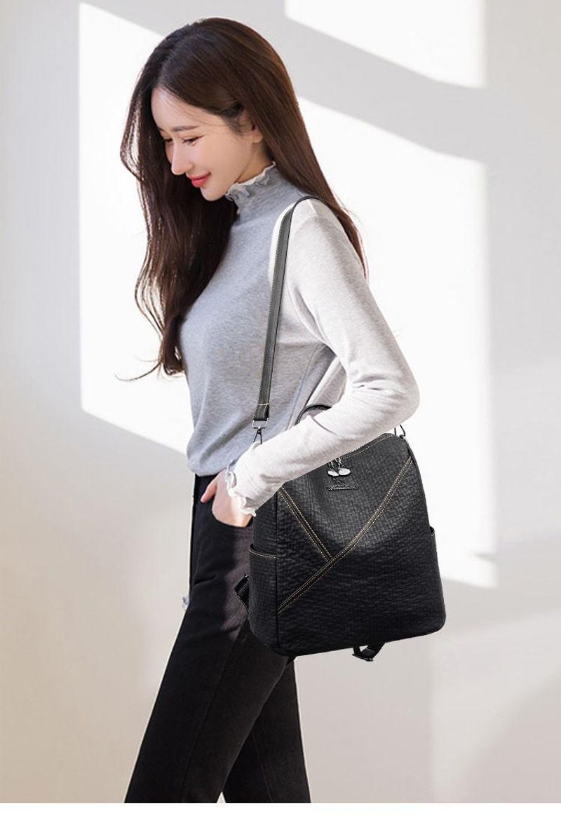Bubble Leather 2024 Nei Echtwueren Grousskapazitéit Rucksak_voghion.com