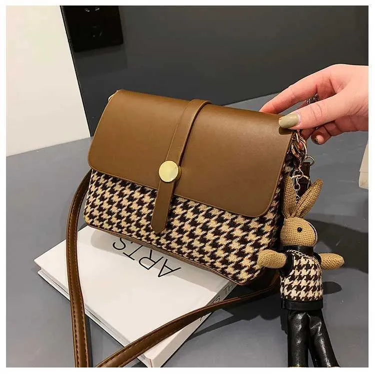 Schoudertas voor dames kleine vierkante design handtas_voghion.com