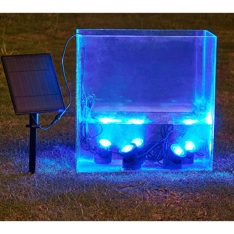 ✅ Spoturi solare impermeabile pentru exterior, pentru iazuri cu pești, lumini de peisaj pentru vile, lumini LED subacvatice cu atmosferă_voghion.com